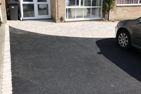 resin bonded driveway